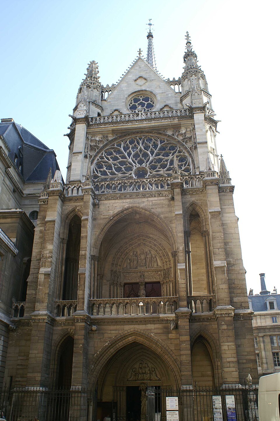 Sainte-Chapelle em Paris, França