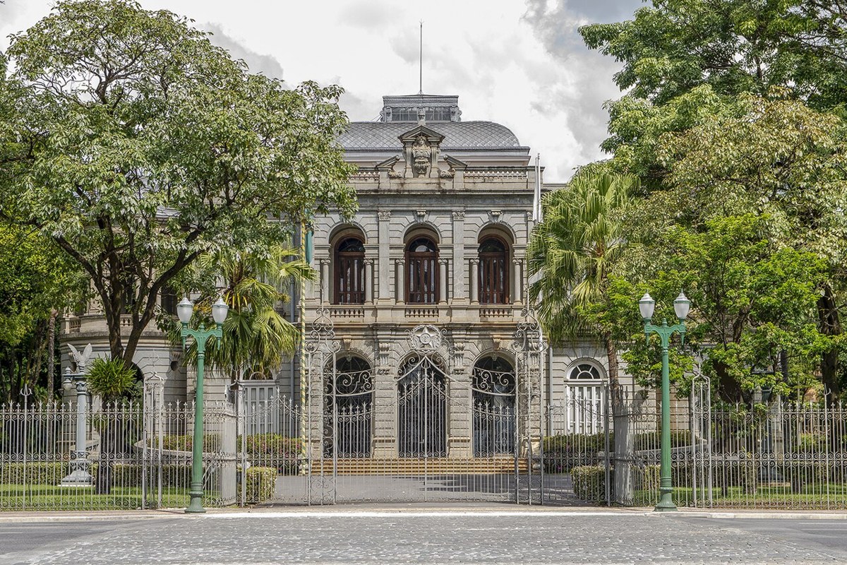 Palácio da Liberdade em Belo Horizonte, Brasil