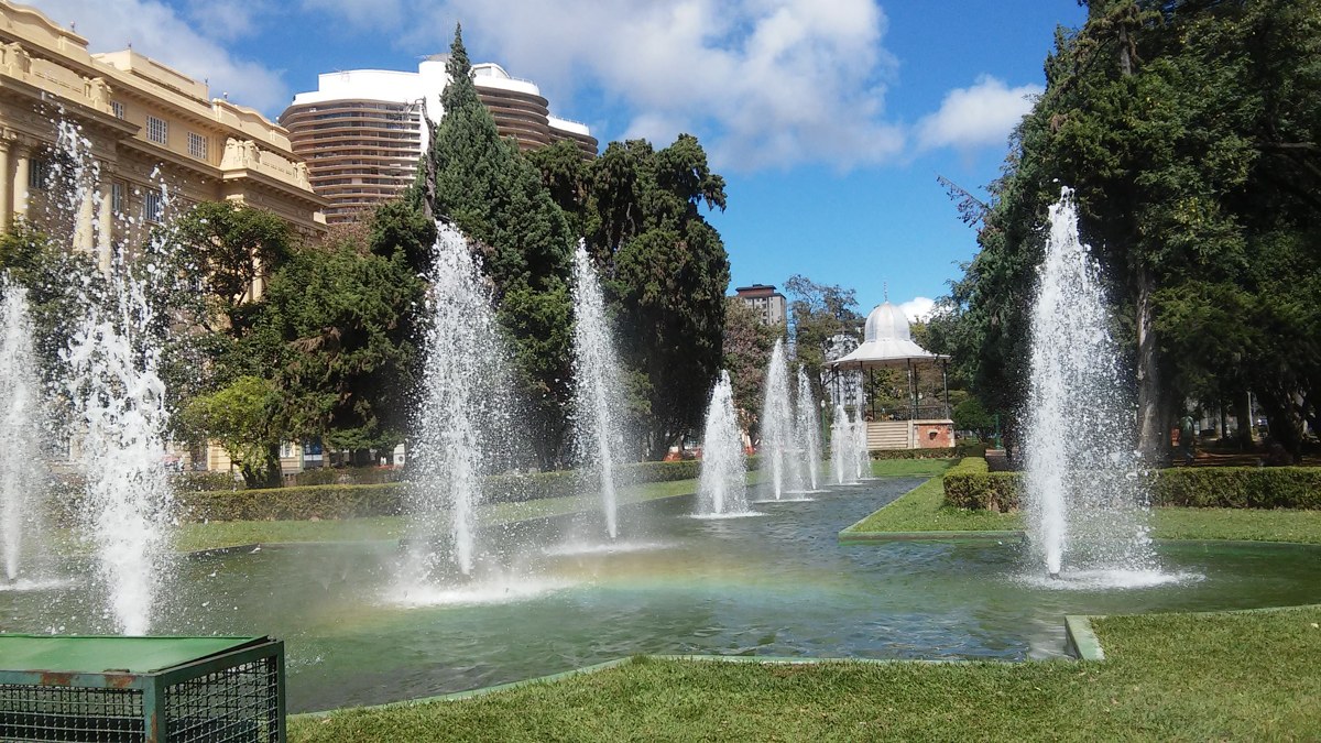 Praça da Liberdade em Belo Horizonte, Brasil