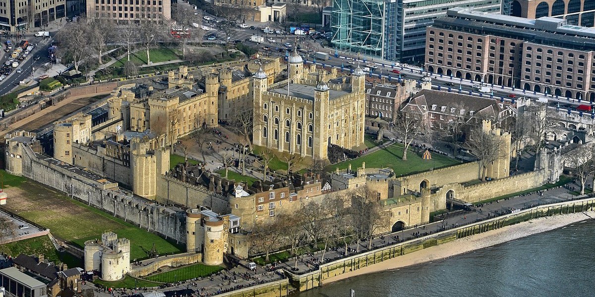 Torre de Londres em Londres, Reino Unido