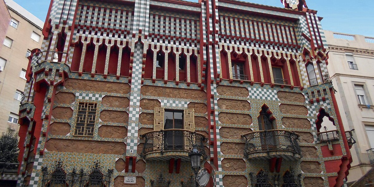 Casa Vicens em Barcelona, Espanha