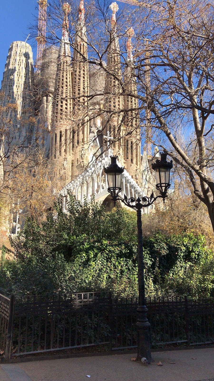 Sagrada Família em Barcelona, Espanha